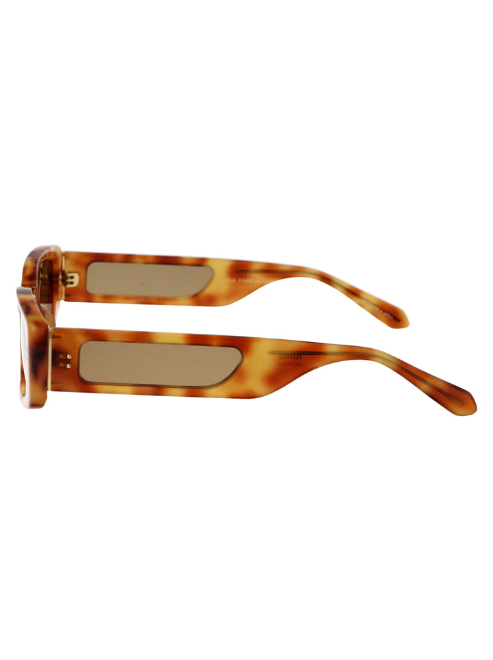 Linda Farrow SUNGLASSES - Marrone | de860350235b9f22d76c97a9261375adb6f8d3db