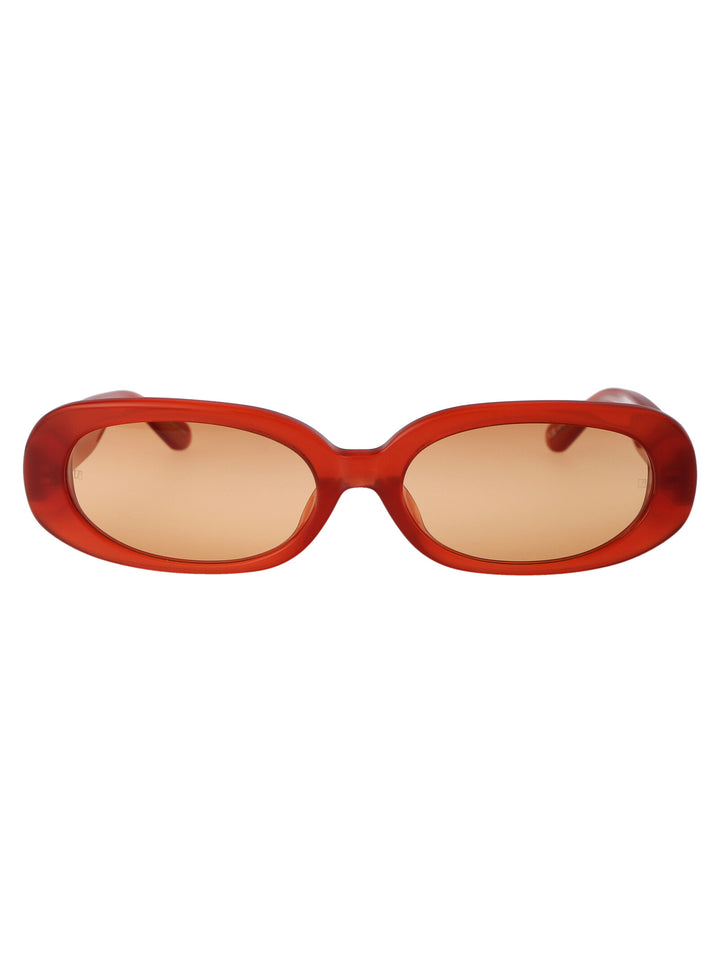 Linda Farrow SUNGLASSES - Marrone | d1f2fef0215ae82ea2b735913c9d9876df305d82