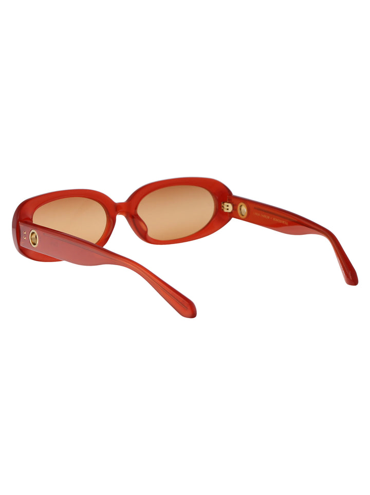 Linda Farrow SUNGLASSES - Marrone | f171f953248b480cf2309d759f3aa4cc5bb75333