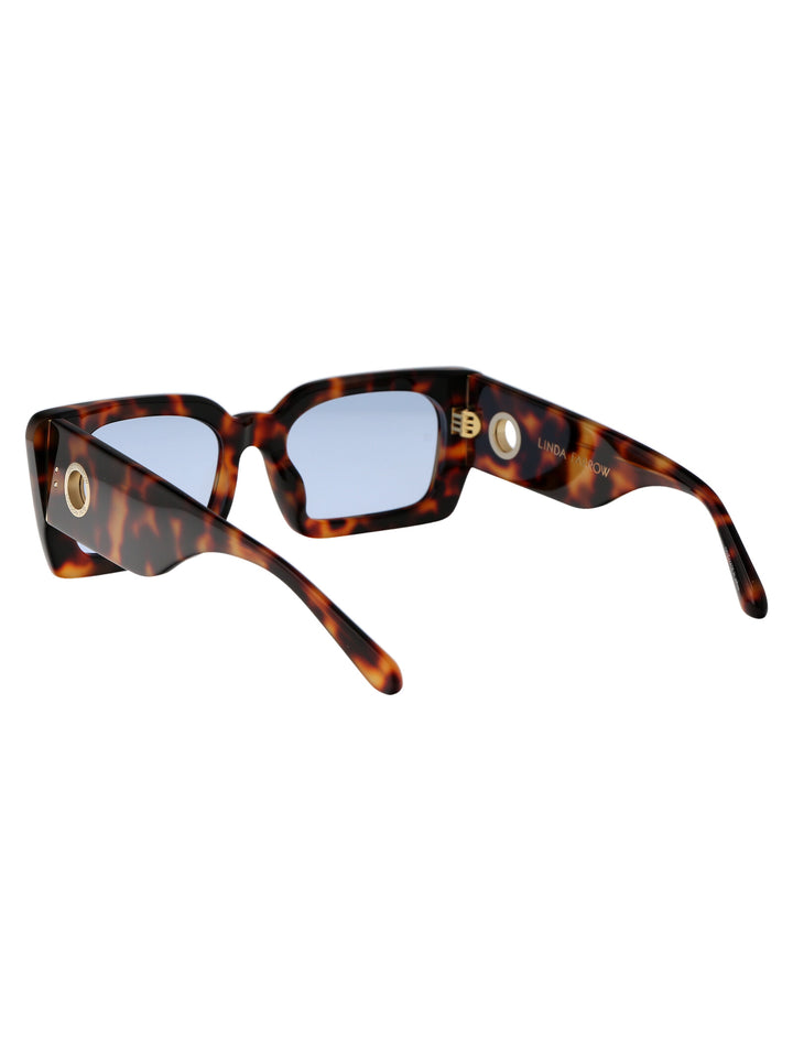 Linda Farrow SUNGLASSES - Marrone | 3d337caf0291295c7c5977792cf8affa002dd2e9