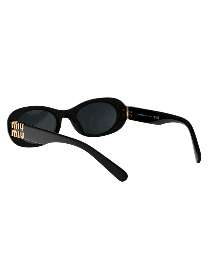 Miu Miu SUNGLASSES - Nero | b6a0eb0be158f4f23e9243fcdc5e8492868d5a8b