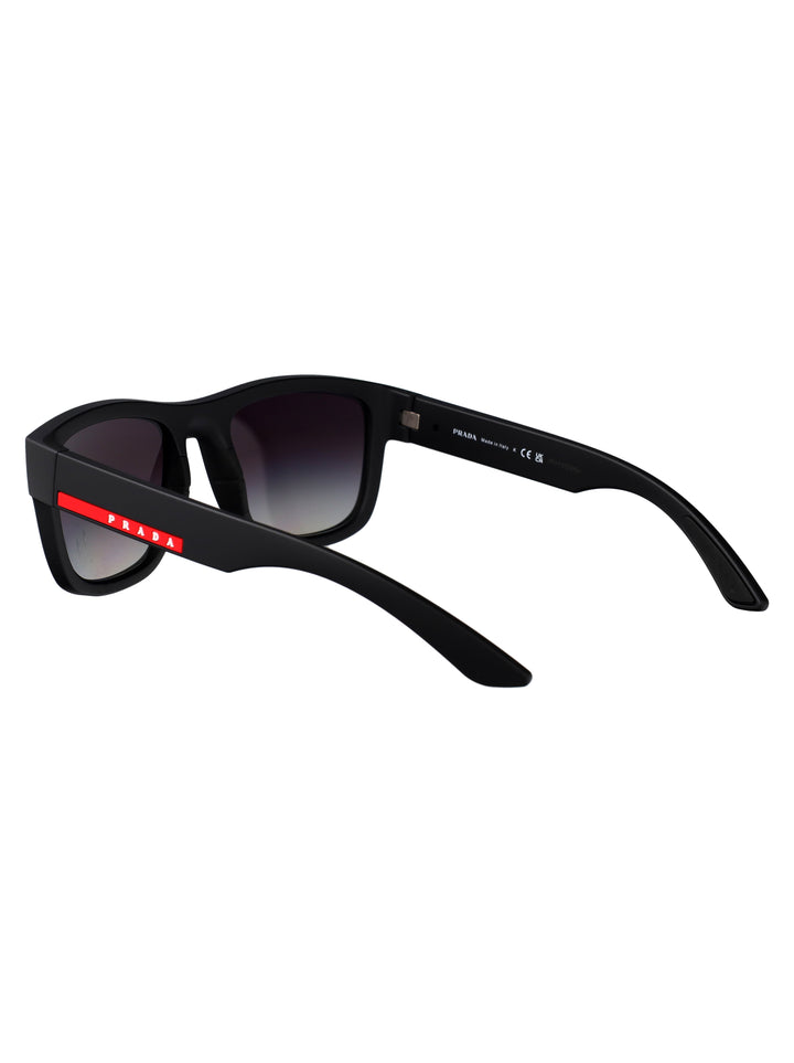 Prada Linea Rossa SUNGLASSES - Nero | b6d25f3f2ce14676f99580de2624fee393dd567a
