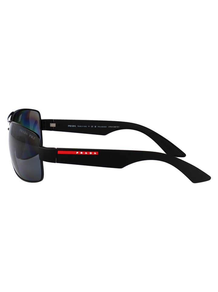 Prada Linea Rossa SUNGLASSES - Nero | 87ec435e89164438921ee1aa83d391274860a978