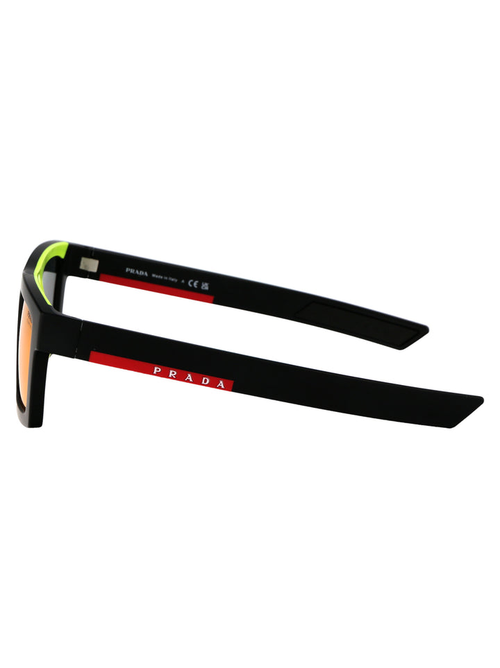 Prada Linea Rossa SUNGLASSES - Nero | b2046442dceb921e3be353fdc4fa09ca1d12bd49