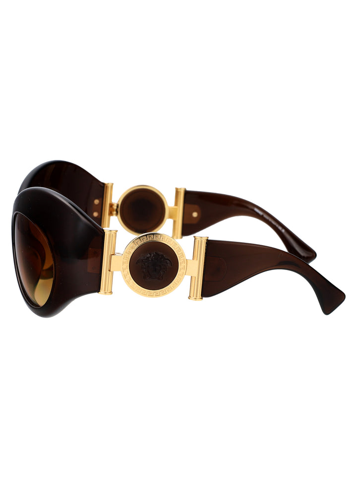 Versace SUNGLASSES - Marrone | a8452bfa9f60fbae2db5d83bd34f01d9a643d98f