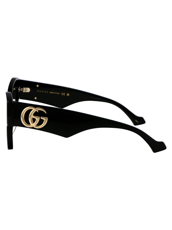 Gucci SUNGLASSES - Nero | 44ca8316f83b649d140cf2f5ebc4a13bcf1cb3aa