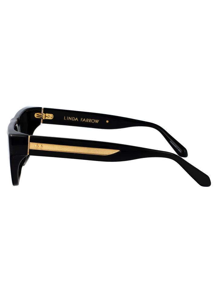 Linda Farrow SUNGLASSES - Nero | de7740daeb873e053ac19d3fc2d422610b7ac7ce