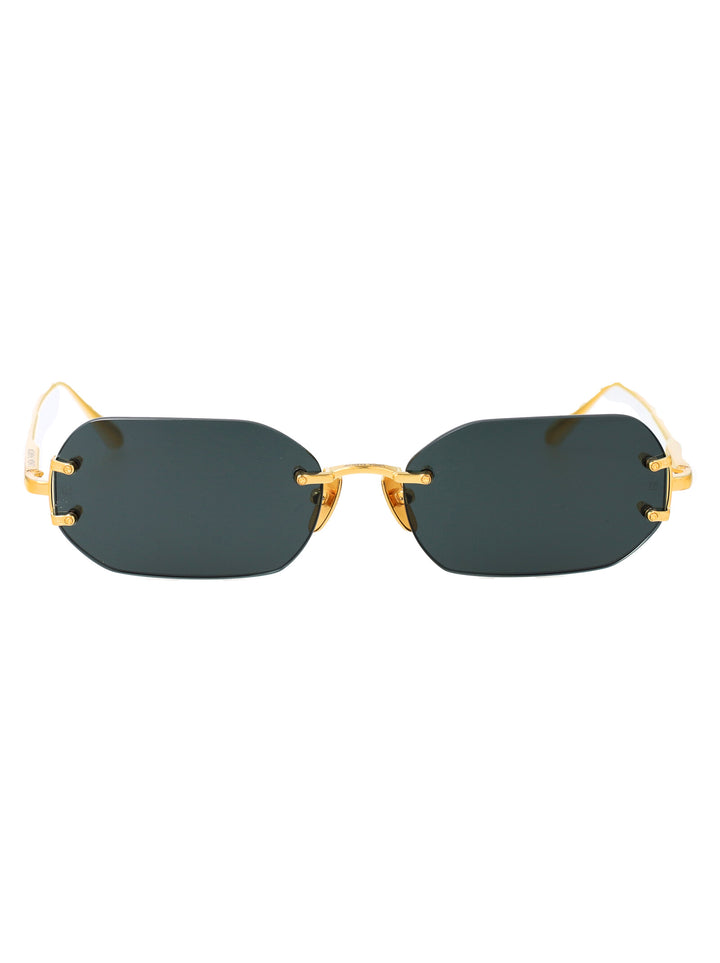 Linda Farrow SUNGLASSES - Oro | 0ab7604941012b49c4a0ac2bc75ca9a74bfad04b
