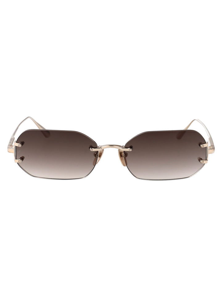 Linda Farrow SUNGLASSES - Oro | 98c1825eb1ecd06d4be1caa142a69ef63841a62d