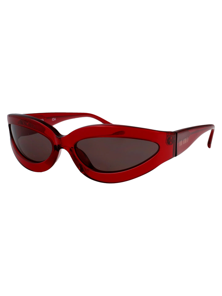 The Attico SUNGLASSES - Rosso | 81d420e9c069065b623bb92db9182ad0fb4d6958