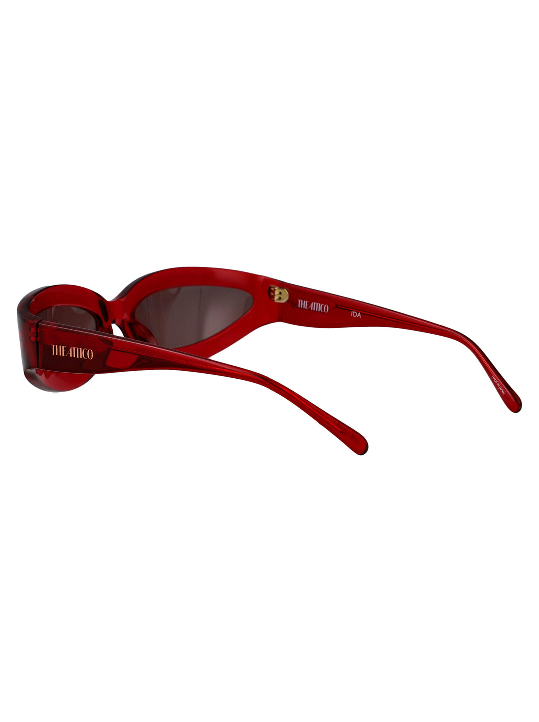 The Attico SUNGLASSES - Rosso | 19cd14cb1c06084e8c286469a834b5c7f19f2c21