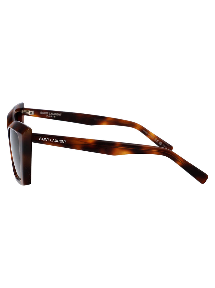 Saint Laurent SUNGLASSES - Havana | 8181114935b80a43676c9a7411cb3f9996d3c466