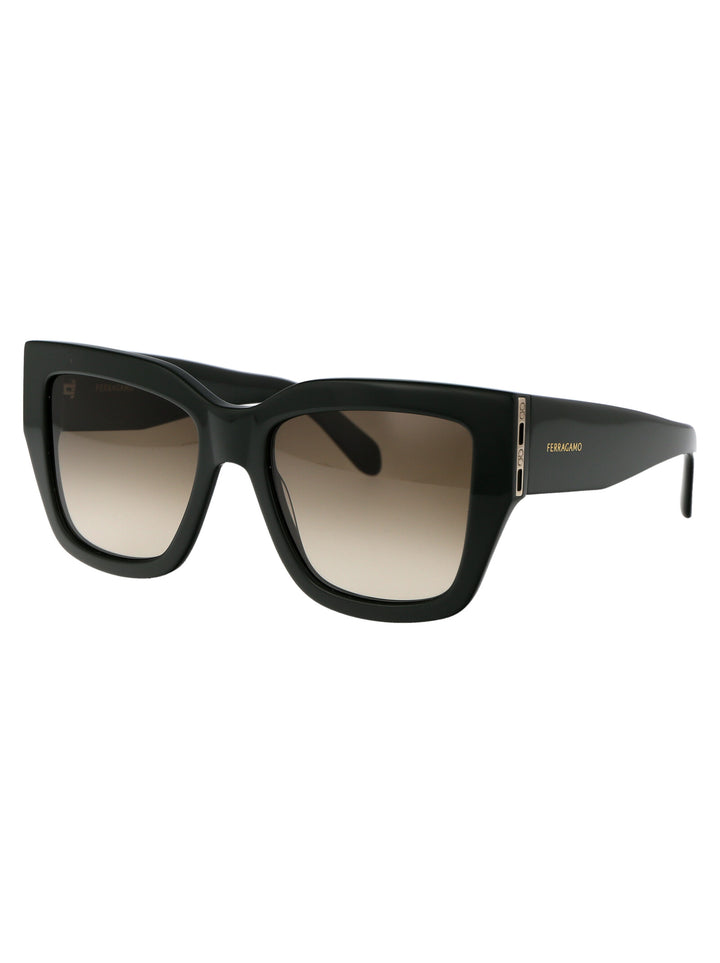 Salvatore Ferragamo SUNGLASSES - Verde | 42babb8151449fa9303e998eec5dab5aaca23676