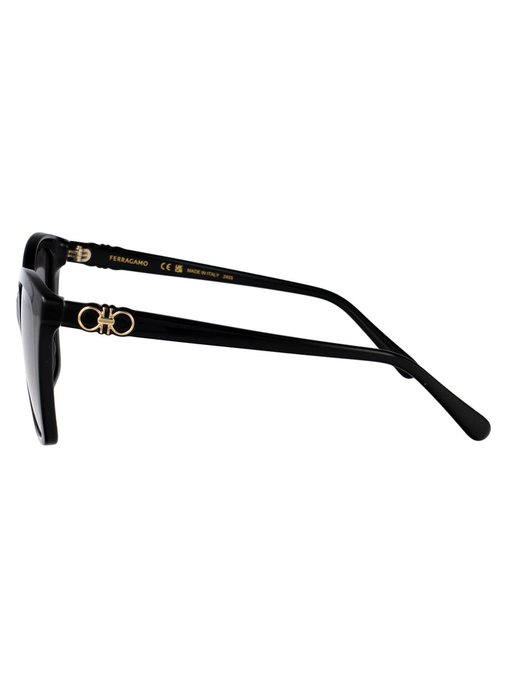 Salvatore Ferragamo SUNGLASSES - Nero | 59acb1ca973096e8f756b3e9668fd500367bbfe6