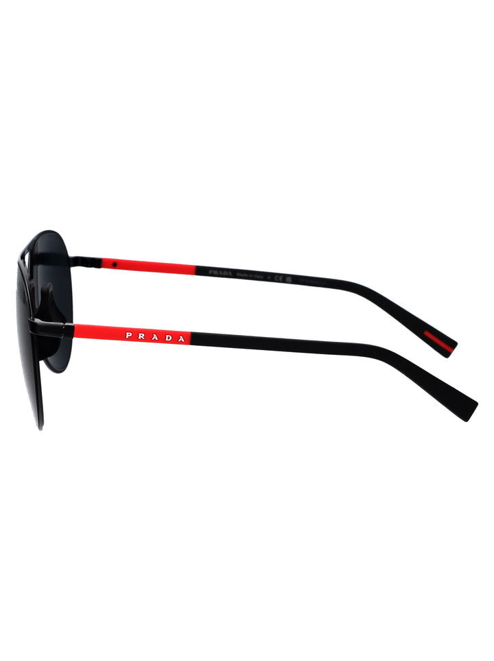 Prada Linea Rossa SUNGLASSES - Nero | d7f5a9a10fa888674016109e2f3a334a80210706