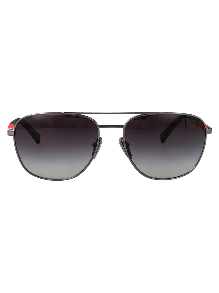 Prada Linea Rossa SUNGLASSES - Grey | f92d11c1bf9109c10c75960a9b60db2438dfed20