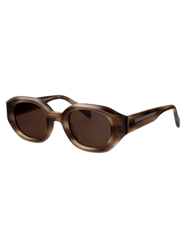 Emporio Armani SUNGLASSES - Marrone | 04f3fe6c20a01a97d62f37af4dd75c9cbf7be6a6