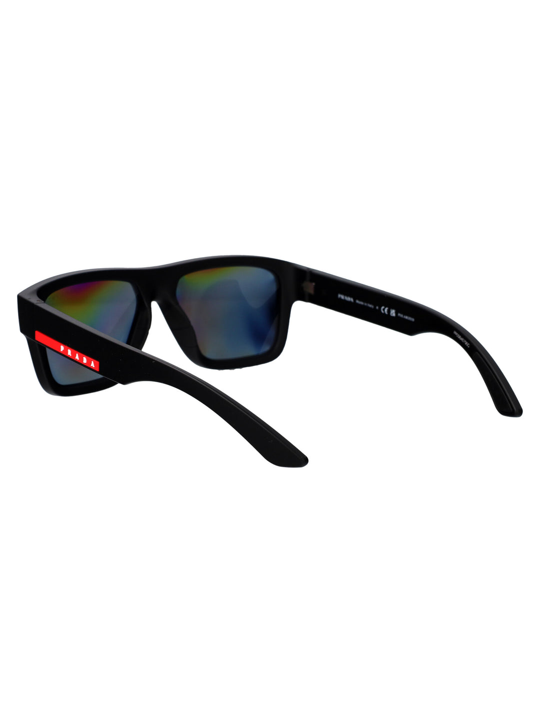 Prada Linea Rossa SUNGLASSES - Nero | 985c509f054cbeed44792d89e29a2b1308bbb4ea