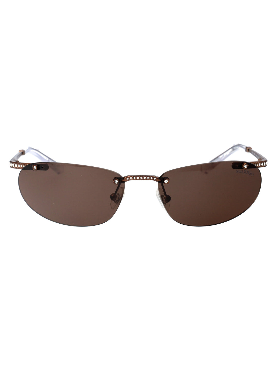Swarovski SUNGLASSES - Marrone | cc47eb99b2d57fe6e1fe78db74b1186eb34b2c91