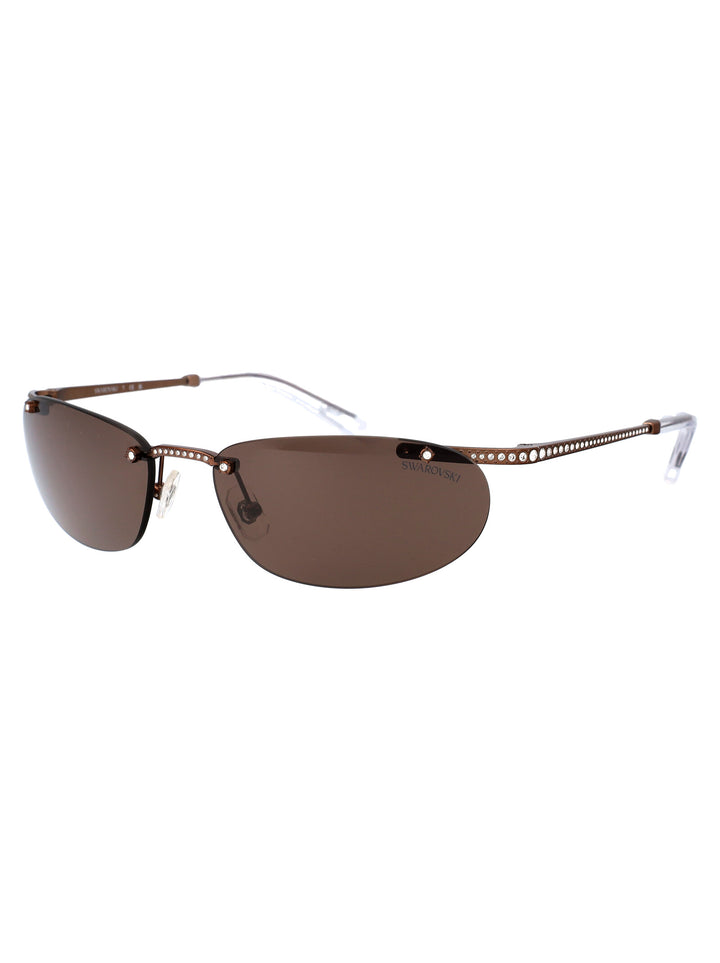 Swarovski SUNGLASSES - Marrone | fe421575e8ff2e32dbb49c45e9cd79f68b016fc9