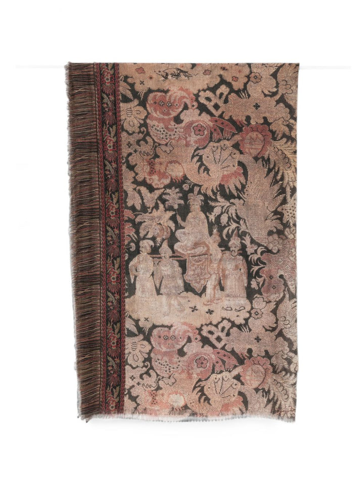 Pierre Louis Mascia Scarfs - BROWN | fed3341365ac1a56080718641f1fd84d57a3f1e2