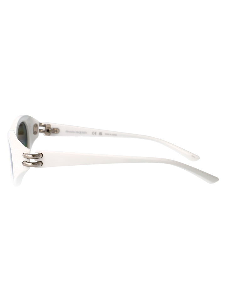 Alexander Mcqueen SUNGLASSES - Bianco | 2ec56ecf306d421f34a22328c1b80c4c30ddf829