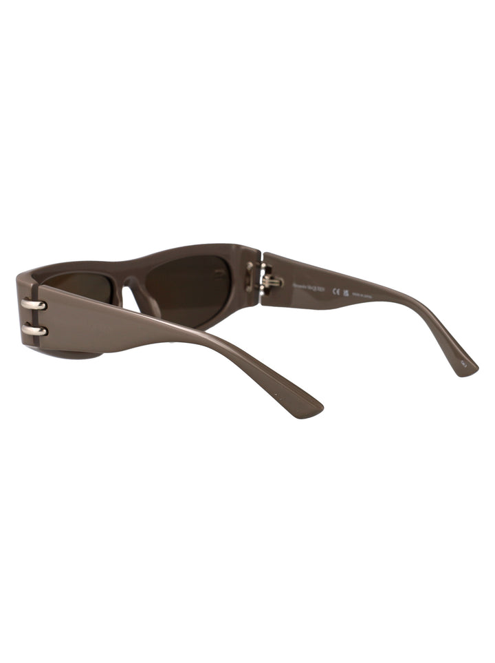 Alexander Mcqueen SUNGLASSES - Marrone | e2b4444648c4eabb3601f332f388691371c1fcd4