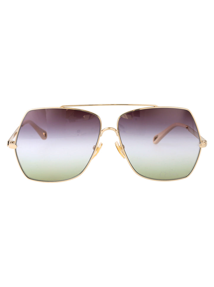 Chloe SUNGLASSES - Oro | bacc0a9b957df6141ce88cdd1a18b85a1aac11cd