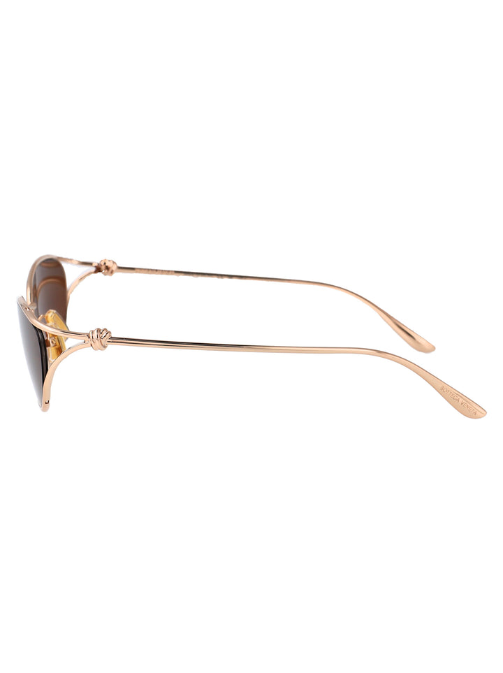 Bottega Veneta SUNGLASSES - Oro | b975d5d7a08b418e7543b7b92cdd5c01fe36f52e