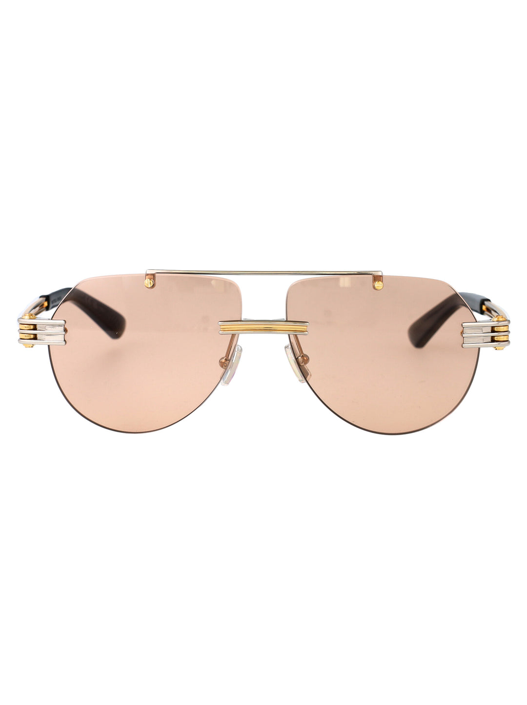 Bottega Veneta SUNGLASSES - Silver | 482e41eb25b0d42163033f73edb080235fcbed3a