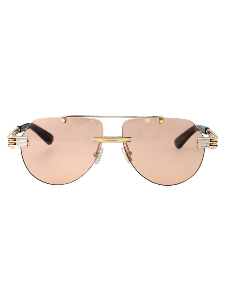 Bottega Veneta SUNGLASSES - Silver | 482e41eb25b0d42163033f73edb080235fcbed3a