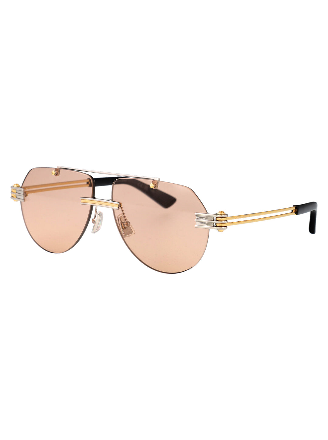 Bottega Veneta SUNGLASSES - Silver | b59b9be4af150010d83ba2121afd92c1e2a0ccf0
