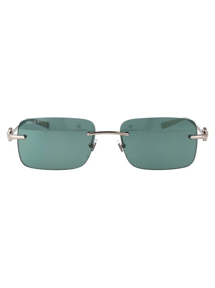 Gucci SUNGLASSES - Silver | 25b8a7de81f24c4da3fb22a175019172e23b7759