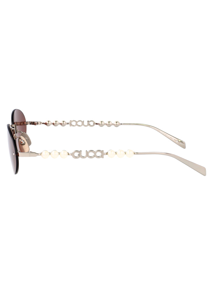Gucci SUNGLASSES - Marrone | 8371eea4886d139f191a1c7887bfb717b3a6f690