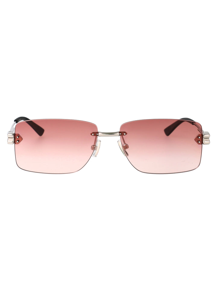 Bottega Veneta SUNGLASSES - Silver | 2c50f6c30d0625fda35791ecdbbba7fad5c9e6ab