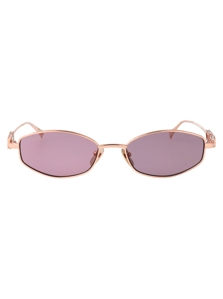 Gucci SUNGLASSES - Oro | e44ff69a80077df8355b9ca31a67f4be7754f4d6