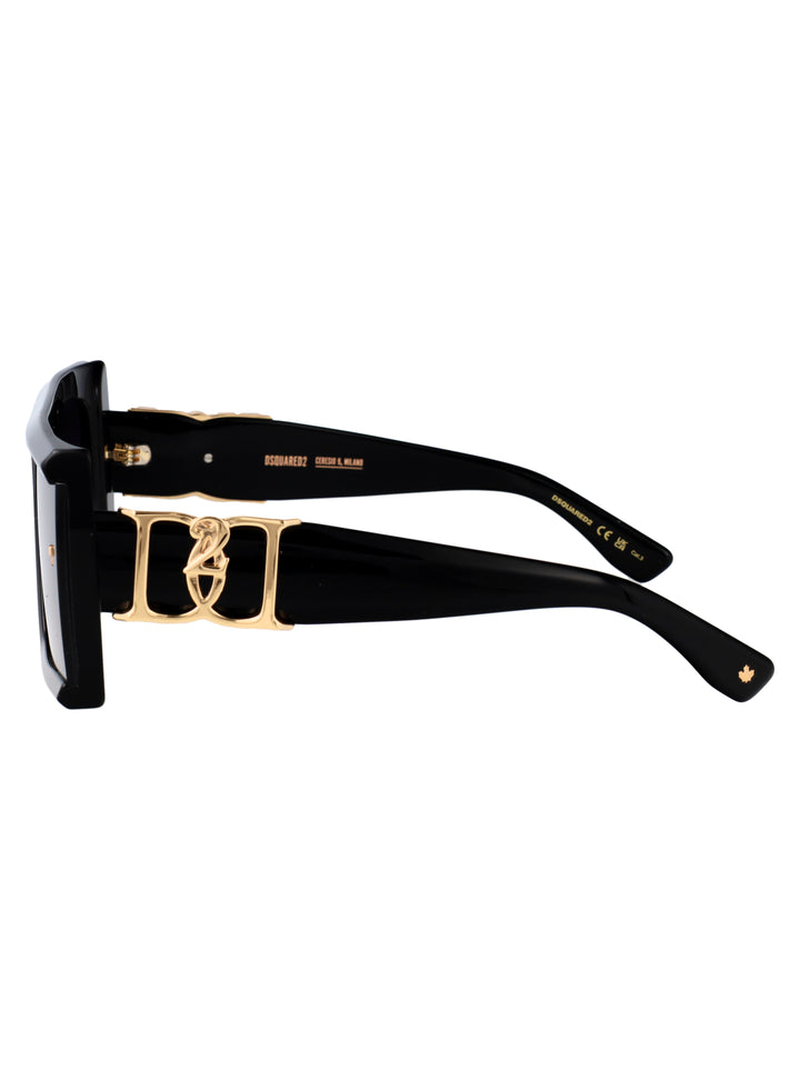 Dsquared2 SUNGLASSES - Nero | 48b9fc55ebea5d5d845948b5739e9c55fd3a1710