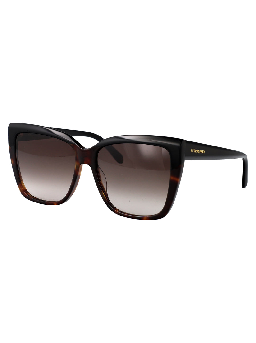 Salvatore Ferragamo SUNGLASSES - Nero | afb9f42a08cef9a220351b19bfcf5636c56493f5