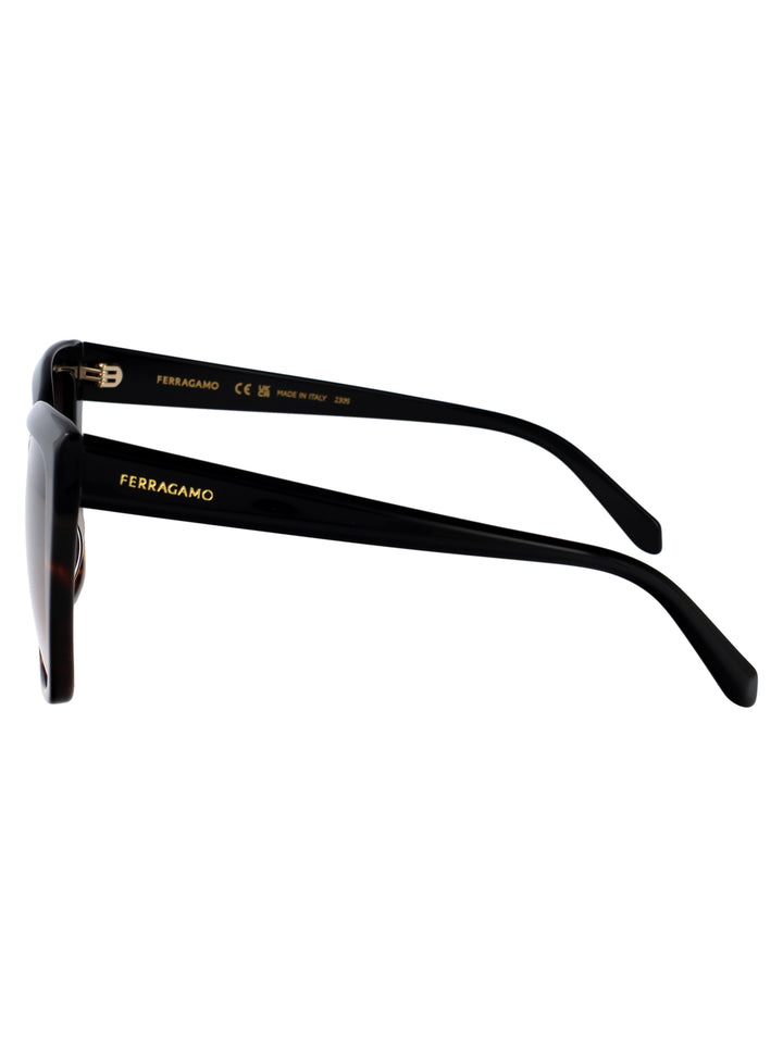 Salvatore Ferragamo SUNGLASSES - Nero | d384af94b478b1dbebf343b07596f5fbead1789f