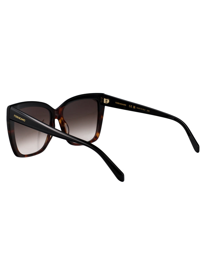 Salvatore Ferragamo SUNGLASSES - Nero | bf8de02c598db1d0722ca31f71afeaa9bd6408f6