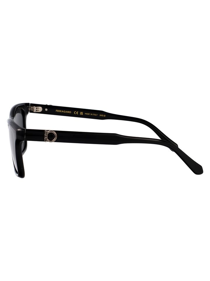 Salvatore Ferragamo SUNGLASSES - Nero | f810e1b1e32ac456dff3a1bc6ec7adf8d323a643
