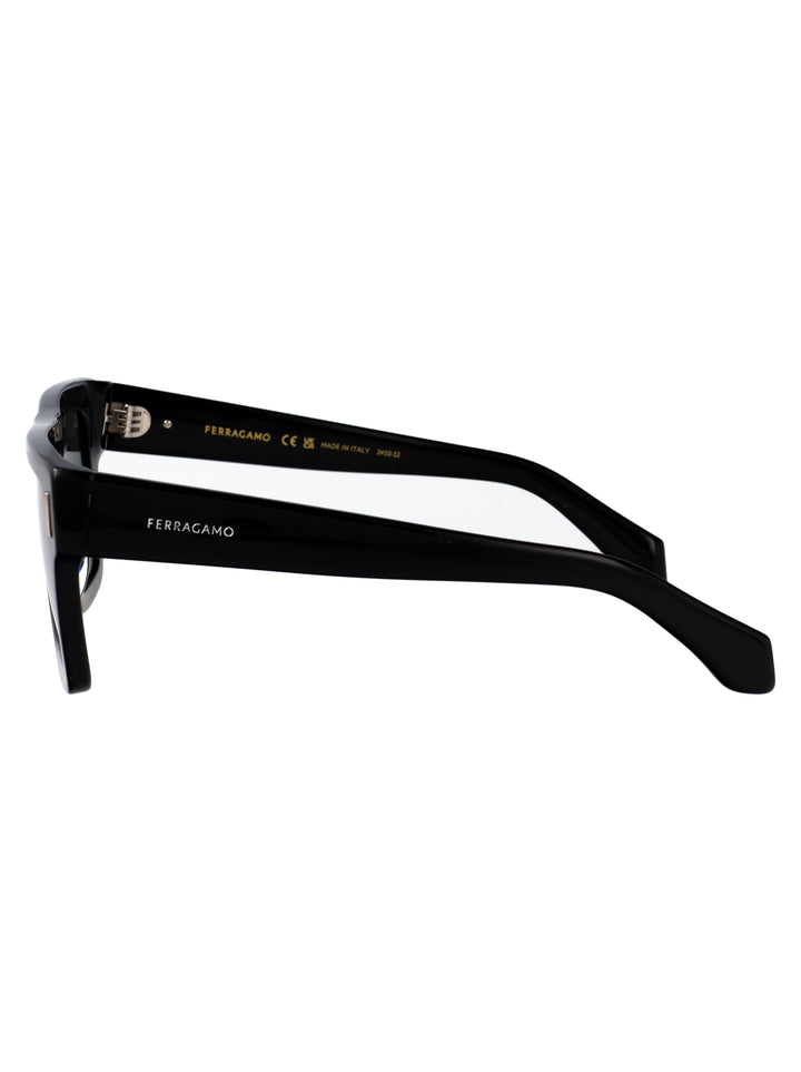 Salvatore Ferragamo SUNGLASSES - Nero | 469e571b5337271eecc9686892a1341a4b96443f