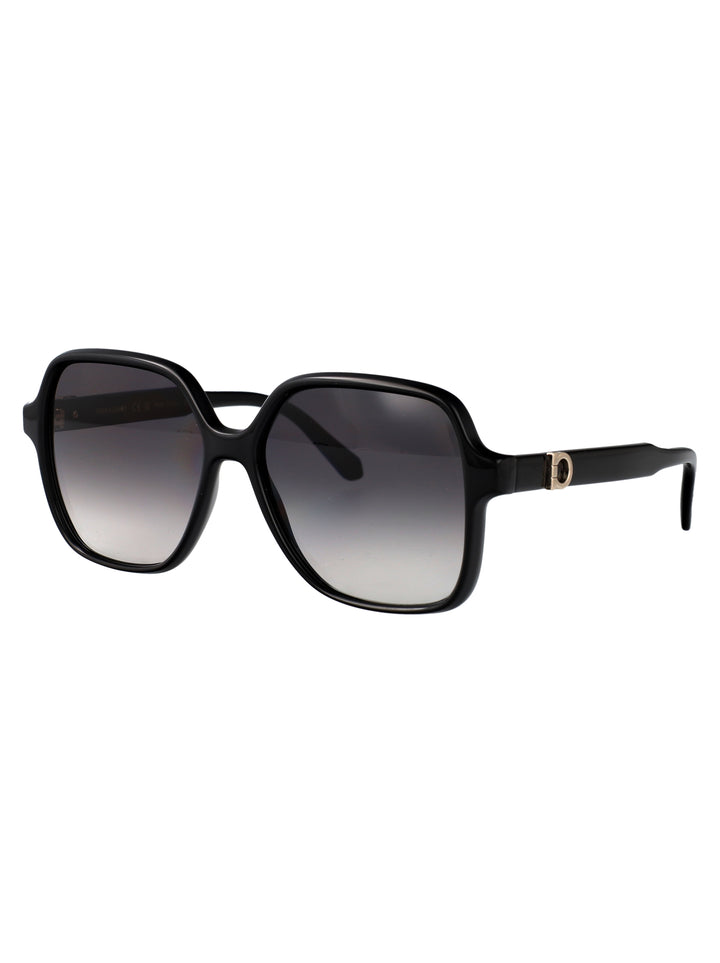 Salvatore Ferragamo SUNGLASSES - Nero | bdaf711e1d23afa146dae44643eda7bd75c3cbaa