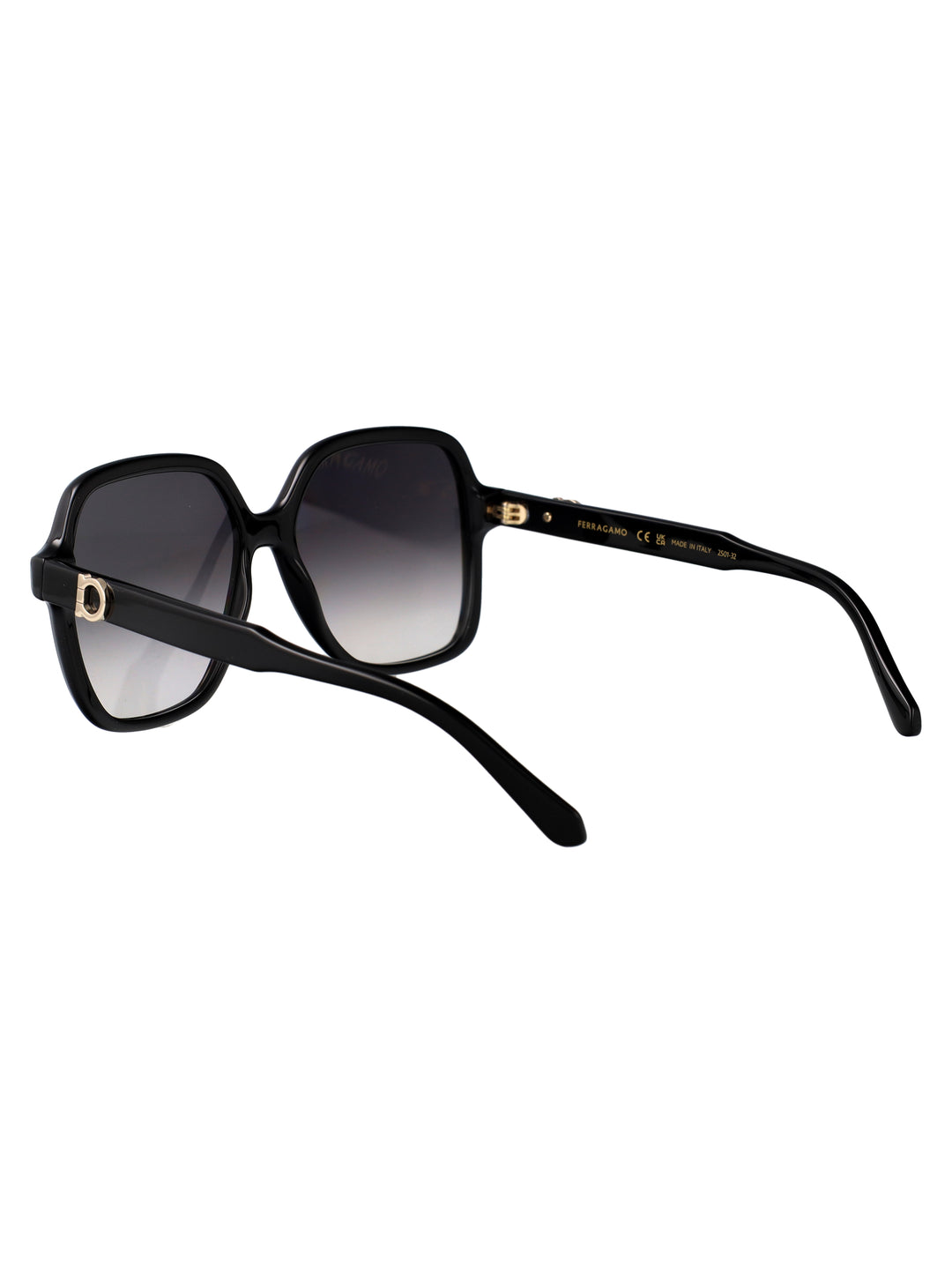 Salvatore Ferragamo SUNGLASSES - Nero | 10739a3c2d8e5bfd3c733be4a74eb5096e7b3ada