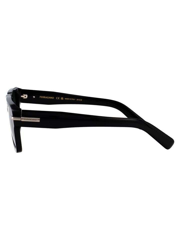 Salvatore Ferragamo SUNGLASSES - Nero | f0e0817440bc0de614db34068efc2fc7ccf9d7a1