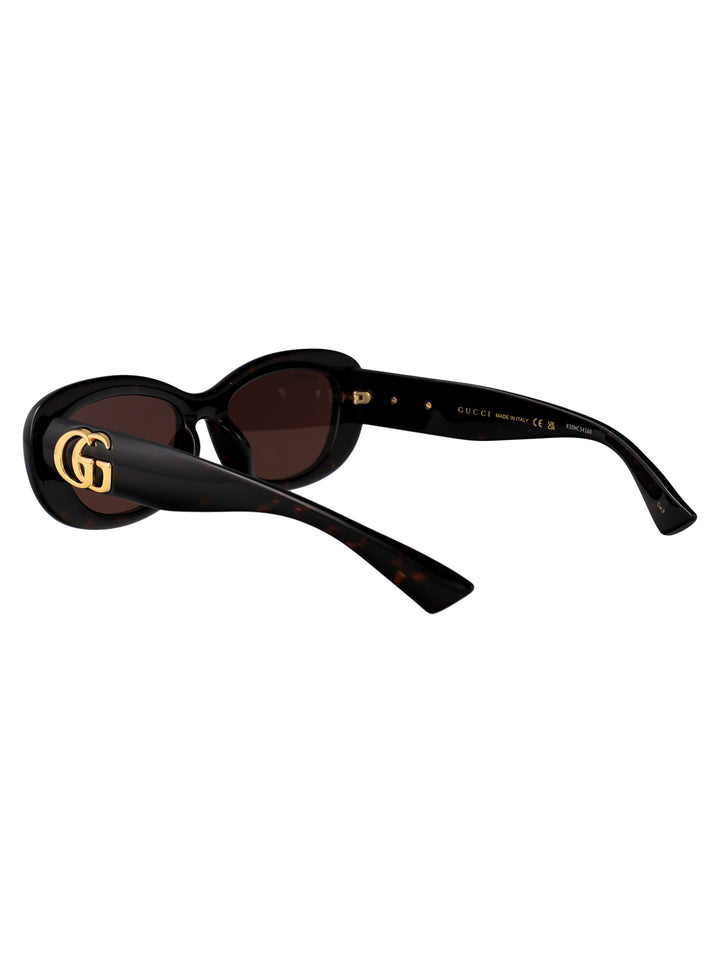 Gucci SUNGLASSES - Havana | a6f6bc122a210c8e783272a59ebe4c28033dc345