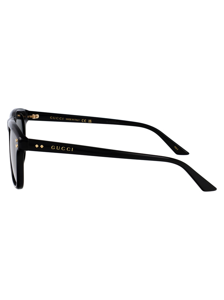 Gucci SUNGLASSES - Nero | 597a058250ef34b11fb19e3f42ae25e4ee8eaaf3