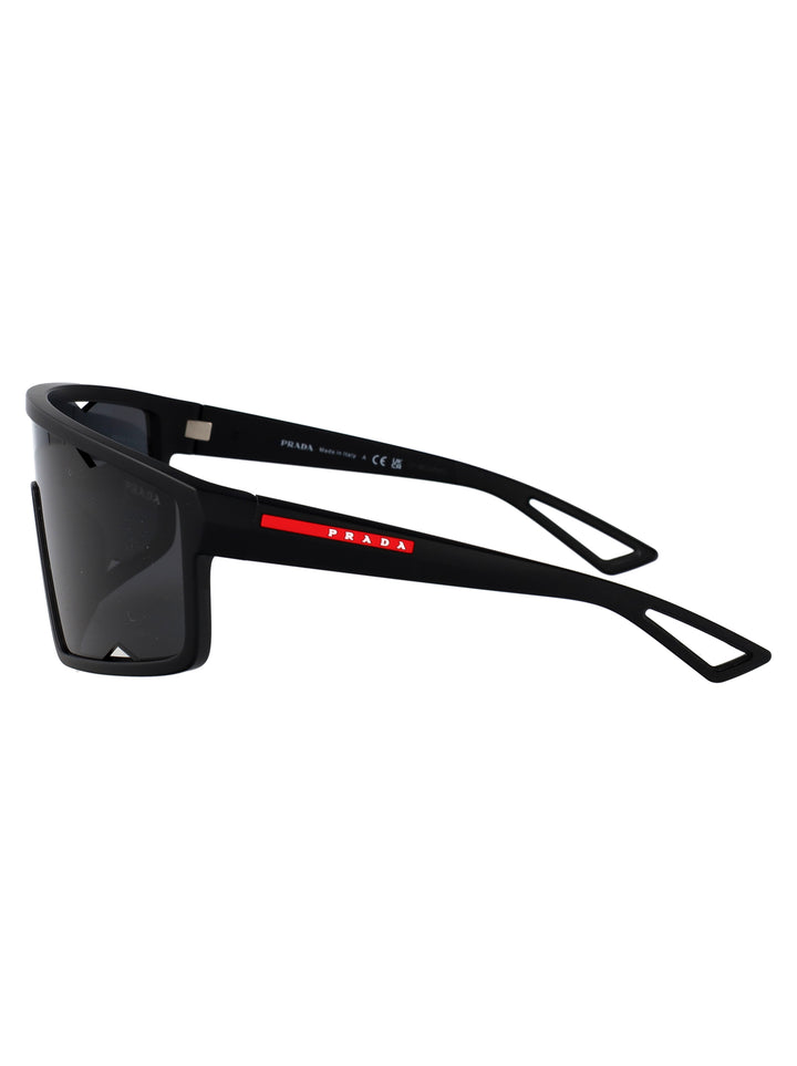 Prada Linea Rossa SUNGLASSES - Nero | 396e69958ae093dc709a0cd47a0cac93a44a26fe