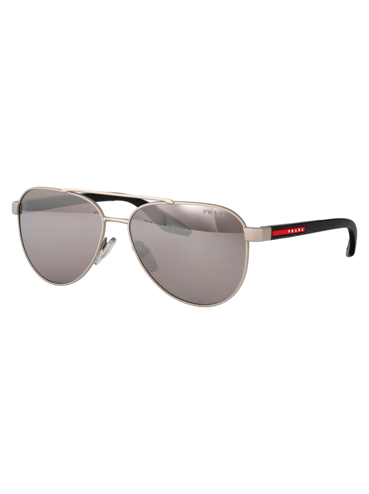 Prada Linea Rossa SUNGLASSES - Grey | ae2679baeeee9a188301b84df6f0b6e138369176