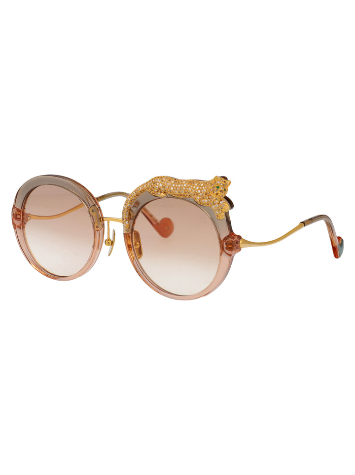 Anna Karin Karlsson SUNGLASSES - Marrone | 974f06c3c536ce9a0c98df4df9436a049db3afbb